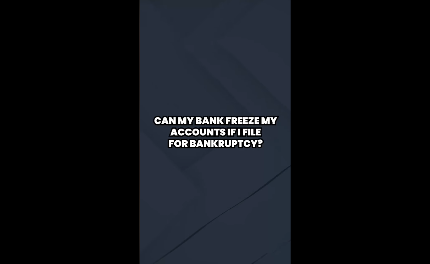 Can my bank freez_blackbars